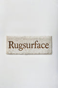 Minimalist “Rugsurface” Tufted Rug – Cream & Brown Statement Runner